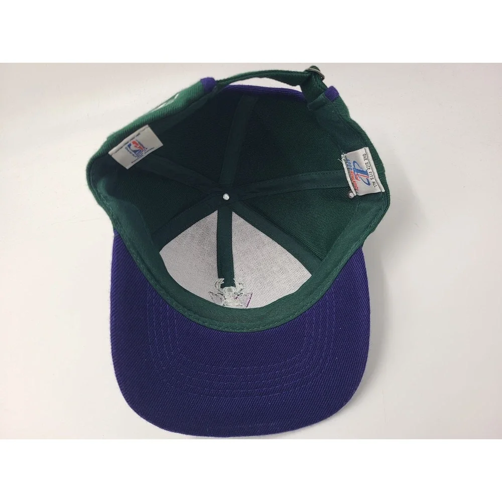 Vintage Milwaukee Bucks Logo Athletic Strapback Adjustable Hat Cap Wool‎ Blend